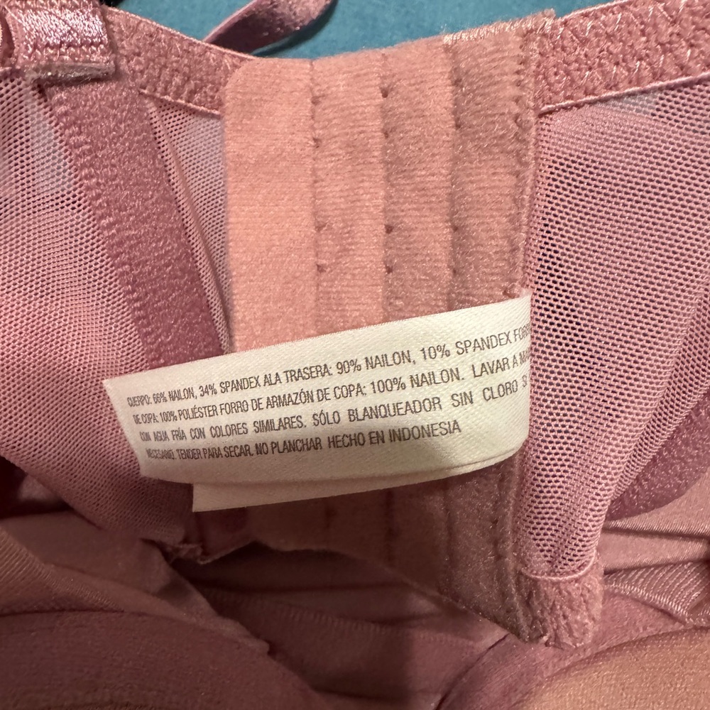 Auden Mauve Satin Longline Bustier – NWT - Picture 7 of 8